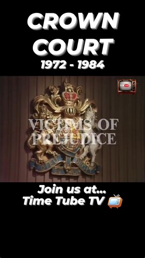 Who remembers this afternoon classic? 📺 Crown Court was a British television courtroom drama series produced by Granada Television for the ITV network. It ran from 1972, when the Crown Court system replaced Assize courts and Quarter sessions in the legal system of England and Wales, to 1984. It was transmitted in the early afternoon slot. | Time Tube TV