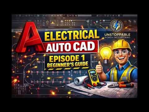 AutoCAD for Electrical - Tutorial #1: Your FIRST Steps to Professional Drawings