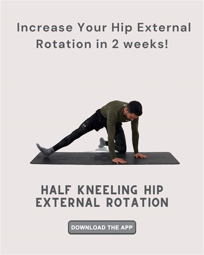 Hip external rotation plays a key role in lower-body stability, mobility, and injury prevention. Strong rotators support better alignment and functional movement. Check the link in our bio for more exercises 🔗 #MobilityWorkout #mobilitytraining #mobility #pelvictilt #pelvictilt