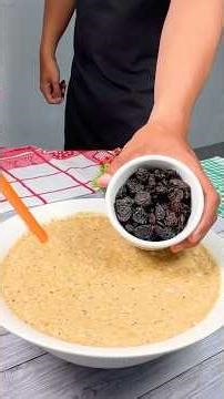 A healthy and magical dessert in minutes! No flour or sugar. #dessert #sweet #recipe #food #cooking
