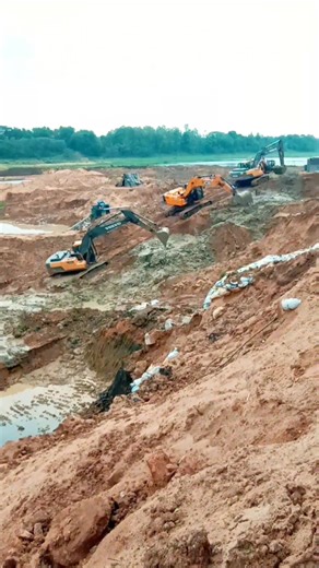 Jcb and Volvo Excavator working together || #jcb #Volvo #excavator #facebookviral #trendingreel | Driving Life | Facebook