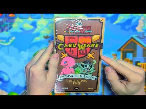 Unboxing Prismo vs The Lich | Adventure Time Card Wars