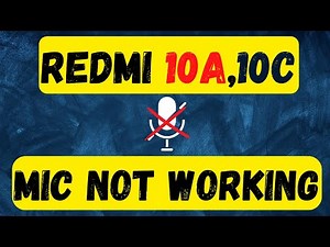 Redmi 10A ,10c Mic not working problem | Redmi microphone problem fix Redmi 10c,10a (220233L2C)
