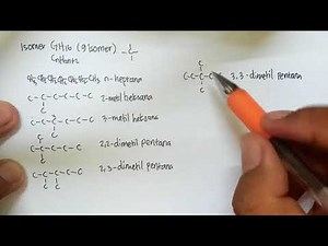 Contoh Soal Isomer ALKANA C7H16