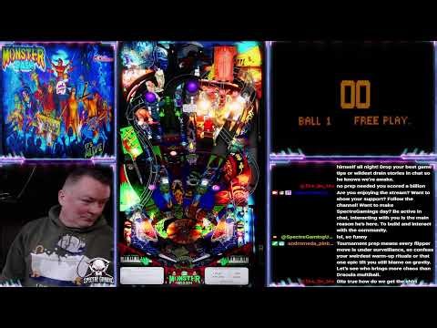 Sunday Night FREE PLAY Pinball | Monster Bash Tournament Prep