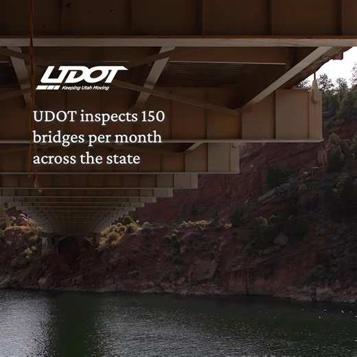 Utah DOT inspects around 150 bridges each month across the state, ensuring that all 3,000 state and locally owned bridges are thoroughly checked every two years. From major interstates to rural crossings, every inspection helps keep Utah safe and connected. This month, crews took on one of the toughest assignments yet: inspecting Vernal’s hollow-arch and suspension bridges, which serve as vital links for tourism and commerce in the Uintah Basin. Watch the full story: https://www.youtube.com/watc