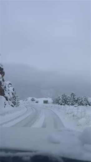 Freissinières Hautes-Alpes on Instagram: "Il fallait 4 pneus neige pour s’engager dans la cote de Pallon ce matin 🥶"