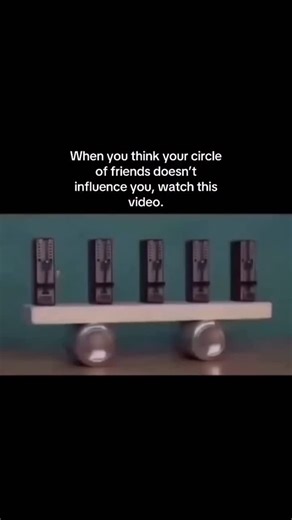 Mind Of Market on Instagram: "This video uses a physics experiment involving metronomes on a movable base to visually demonstrate “spontaneous synchronization,” where independent entities naturally align their rhythms over time. It serves as a powerful metaphor for social influence, suggesting that just as the metronomes inevitably sync up, individuals are unconsciously shaped by the habits and mindsets of the people in their closest circle."