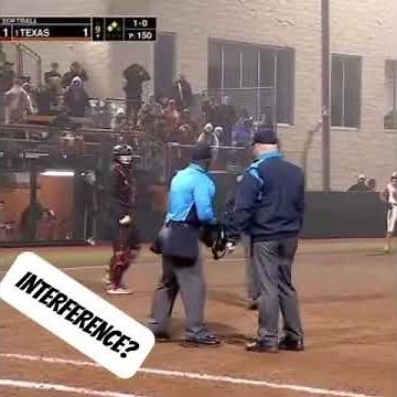 Runner Gets Hit in the Face at Home Plate 🤯 | Safe or Interference? | Wild College Softball Moment!
