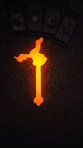 3D Printed Phasmophobia Burned Crucifix Prop, Glow-in-the-dark Replica, Horror Game Decor, Ghost Hunting Fan Art - Etsy