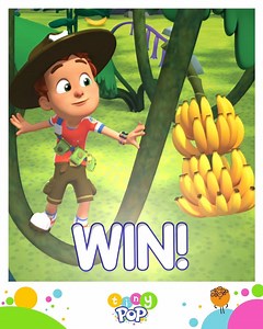 3K views · 245 reactions | We have some awesome prizes to give away from Gulliver's Land!  For your chance to WIN, comment below how many bananas Ranger Rob has dropped! | TINY POP | Facebook