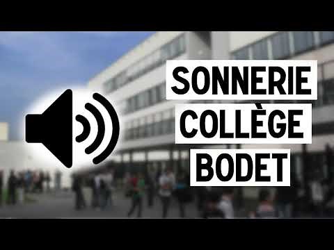 Sonnerie bodet