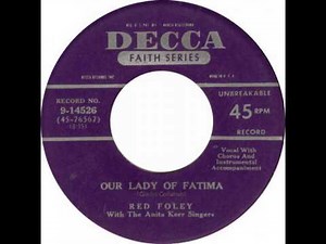 Red Foley - Our Lady Of Fatima (1950 Music Video) | #43 Country Song