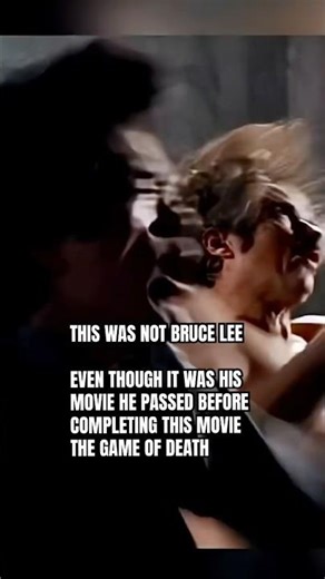 It was a Fake Bruce Lee. Game of Death (1978 Movie) 🎥