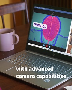 12K views · 4.1K reactions | Lifelike remote learning with HP TrueVision HD Camera of the HP 14" notebook, powered by 10th Gen Intel® Core™ i3 processor. | HP | Facebook