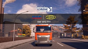 The DAF XFC FTT is ready to roll. 🚧 The DAF & MEILLER Pack for Construction Simulator is out now! | Construction Simulator