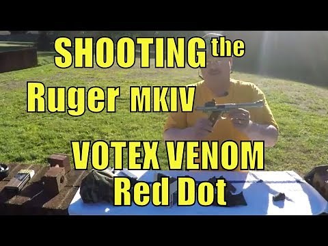 Ruger MKIV Vortex Venom Shooting