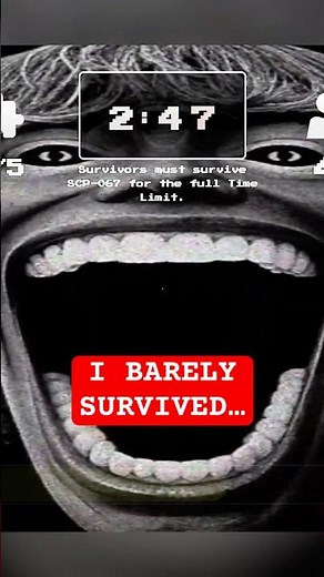 I Barely Escaped SCP 067... Mustard Survival Roblox Horror Game