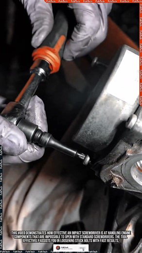 Impact Screwdriver Tool: Loosening Stuck Bolts Fast Neat Precise #tool #tools #innovation