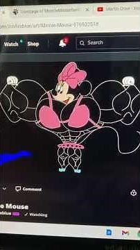 More sexy Muscle Minnie fan art