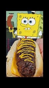 Spongebob's Killer Krusty Dog vs. Chowder's Avec Frepper Slausages! #spongebob #chowder #krusty #dog