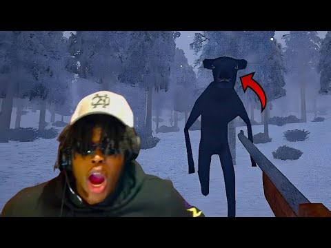 THEY GAVE ME A GUN TO HUNT DOWN THIS "THING" IN THE WOODS..