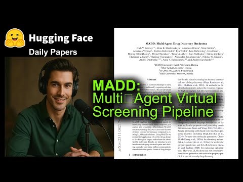 MADD: Multi‑Agent Virtual Screening Pipeline