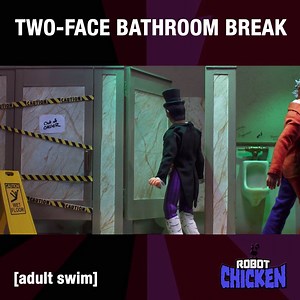 732K views · 2.3K shares | Two Face leaves everything to fate, unfortunately for the guy after. | Adult Swim UK & Europe | Facebook