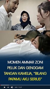 3.3M views · 73K reactions | MOMEN Ammar Zoni Genggam Tangan Kamelia, Ucap Pesan Romantis Bilang Papamu Aku Serius Aktor Ammar Zoni hadir langsung di Pengadilan Negeri Jakarta Pusat, Kamis (18/12/2025) untuk mengikuti sidang kasus narkoba yang tengah menjeratnya. Di ruang sidang, Ammar Zoni akhirnya bertemu dan memeluk sang kekasih, dokter Kamelia. #dokterkamelia #kamelia #ammarzoni | Tribun Sumsel | Facebook