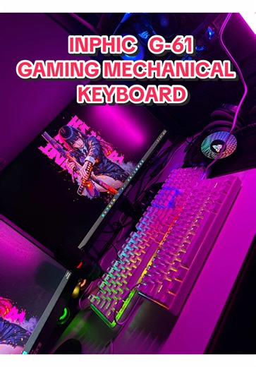 Mechanical keyboard inphic G-61