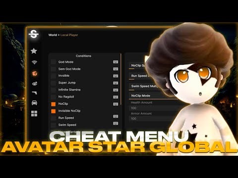 **Greated** Avatar Star Global - Cheat Menu | Divine Hack For ASG | Many Functions | FREE Download