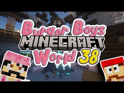 James and Gluon Accidentally Destroy the Library - Burger Boys Minecraft!