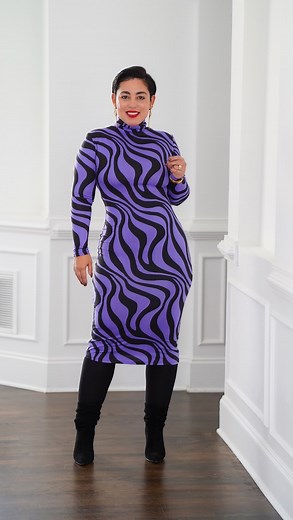 Mimi G | Easy DIY knit turtleneck dress made using my book! “Make It Yours With Mimi G” (link in bio) Ok, you guys sold us out of this fabric... | Instagram