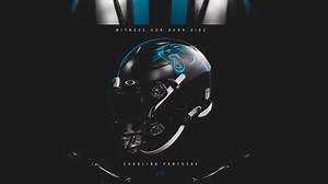 Panthers debut all-black helmets to pair with 'TNF' color rush uniforms