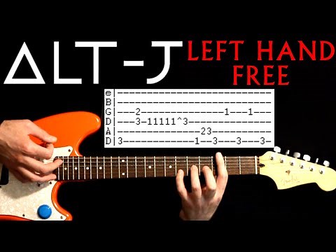 alt-J (∆) Left Hand Free Guitar Lesson / Guitar Tabs / Guitar Chords / alt j Cover Outer Banks Theme