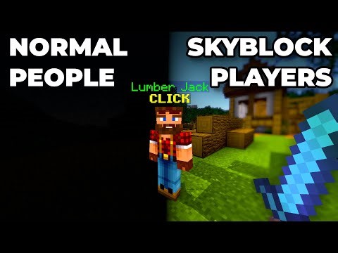 You Literally CAN'T SEE this video, unless you played Hypixel Skyblock for 100's of hours