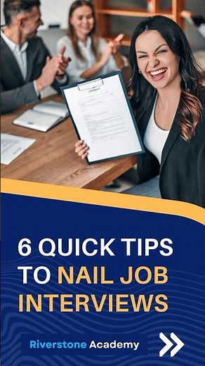 Nail Your Job Interview With These 6 Quick Tips And Land Your Dream Job!
