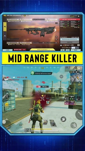 FAST KILLING AGR 556 GUNSMITH CODM #shorts #codm #callofduty #videogame #callofdutymobile