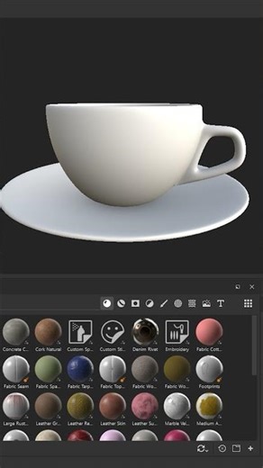 Ceramic Material | Speed Art [Substance Painter]