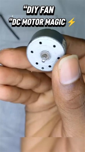 How to Make a Powerful Table Fan with DC Motor & Mobile Charger!# shorts#shortsvideo##DIYFan#DCMotor