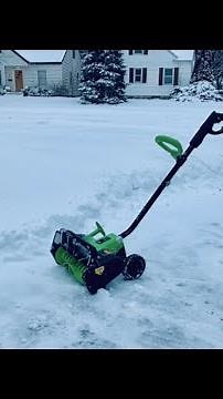 TESTING: Earthwise SN70016 Electric Corded 12Amp Snow Shovel