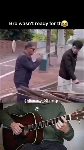 Bro wasn't ready for this 😅 #meme #funny #usa #shorts #guitar