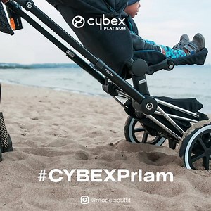 14K views · 194 reactions | Come dovrebbero essere le gite in spiaggia: senza problemi, grazie alla funzione due ruote di CYBEX Priam ... #CYBEXPriam | CYBEX | Facebook