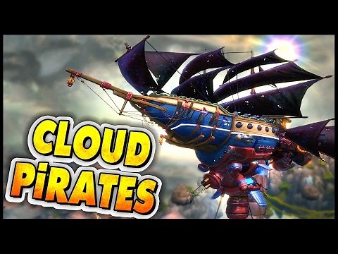 Cloud Pirates ➤ New Airship Combat Game! Dreadnought Meets Armored Warfare? [Cloud Pirates Gameplay]