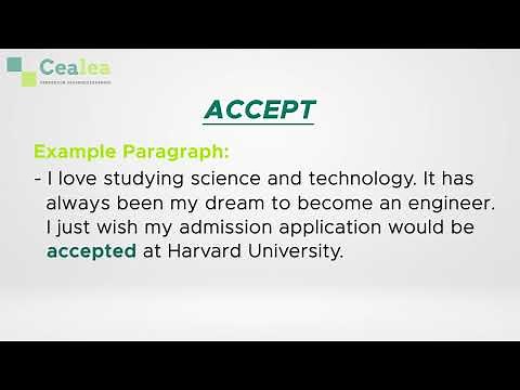 Learn How to Use Accept - Accept meaning, synonyms, antonyms, and example sentences.