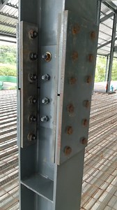 Steel column splice both flange and web... Moment or shear splice? Or Both? | Swe Hlaing Oo-YTU