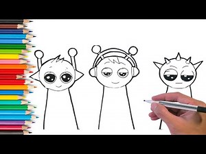 How to Draw Sprunki Characters | Sprunki Drawing Tutorial Step by Step