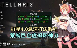 [群星4.0]策展巨企虚拟环急速教程（已过期）