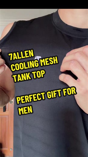 7Allen Apparel: Breathable Cooling Mesh Tank Top