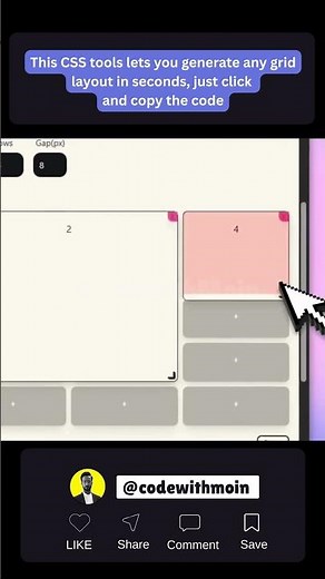This FREE Tool Generates ANY CSS Grid Layout Instantly! (No More Guesswork) 🚀